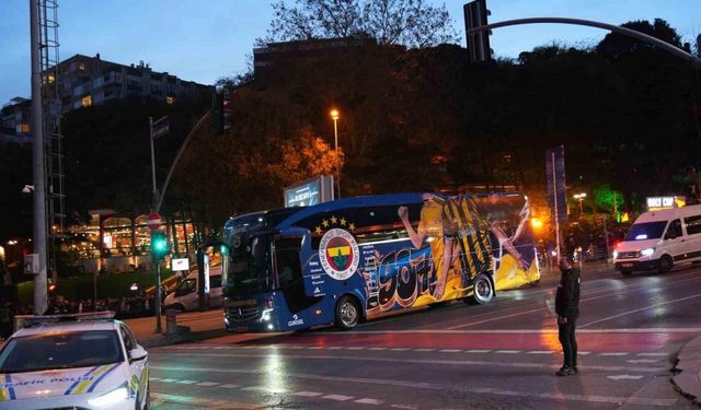 Fenerbahçe stada geldi
