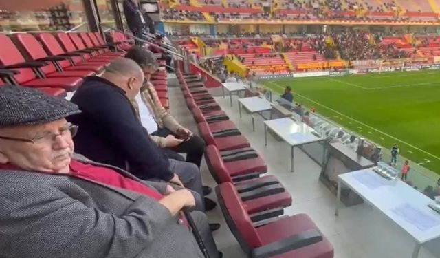 Kayserispor eski başkanlarından ’Kebapçı Hilmi’ statta