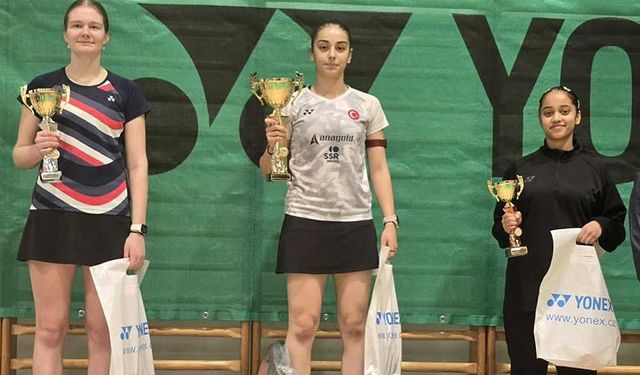 Aleyna Korkut, Czech Junior International 2025’te Altın Madalya Kazandı