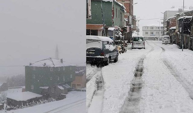 Giresun Yaylaları Beyaza Büründü: Bektaş ve Kulakkaya’da Kar Sürprizi