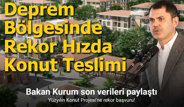 Yüzyılın Konut Projesi’ne Rekor Başvuru: 5 Milyon Başvuruya Ulaşıldı