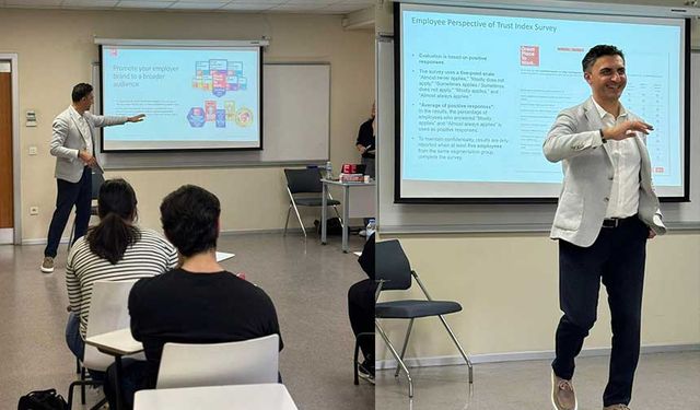 Great Place To Work® Türkiye’den Bahçeşehir Üniversitesi’nde “İş yeri Kültürü” CO-OP Markalı Dersi