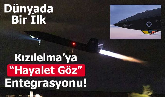 KIZILELMA’ya “Hayalet Göz” Entegrasyonu: Dünyada Bir İlk Gerçekleşti