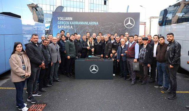 Mercedes-Benz Türk, Dünya Şoförler Günü’nü Bu Yıl da Şoförlerle Birlikte Kutladı
