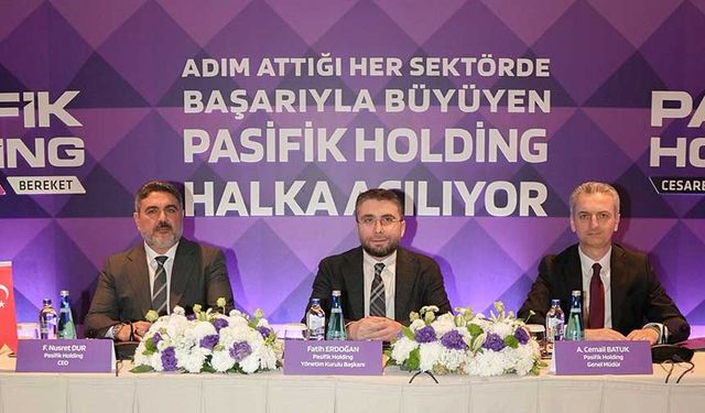 Pasifik Holding Halka Arz Gelirinin Yüzde 80’ini Yeni Yatırımlarda Kullanacak