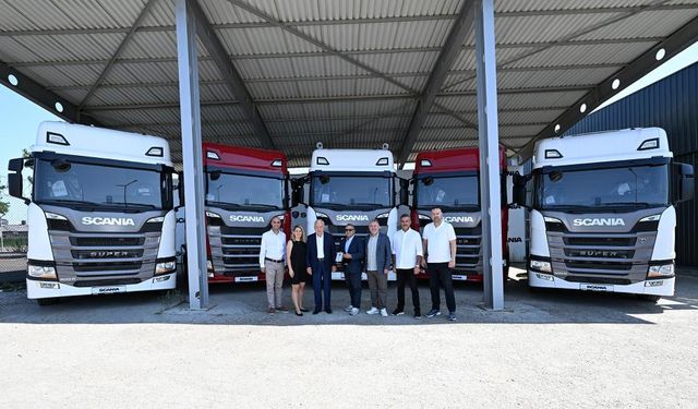 Güler Nakliyat ve Lojistik’e 50 Adet Scania  Super Çekici Teslim Edildi