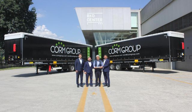 Corm Group’tan Demiryoluna Yatırım, 27 Tren Yüklemeli Tırsan