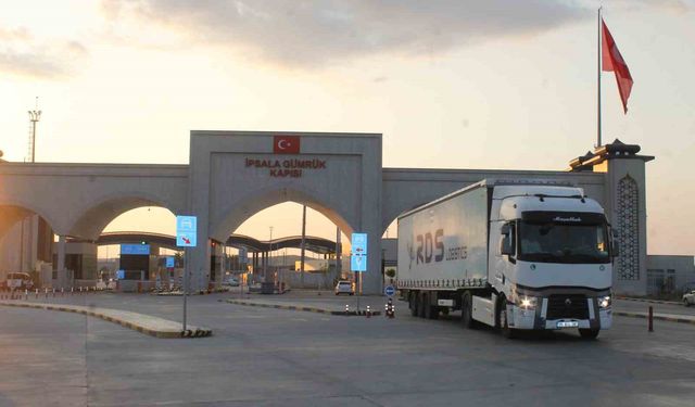 Yunanistan’daki Çiftçi Eylemi Nedeniyle İpsala ve Kipi Gümrük Kapılarında TIR Geçişleri Durdu