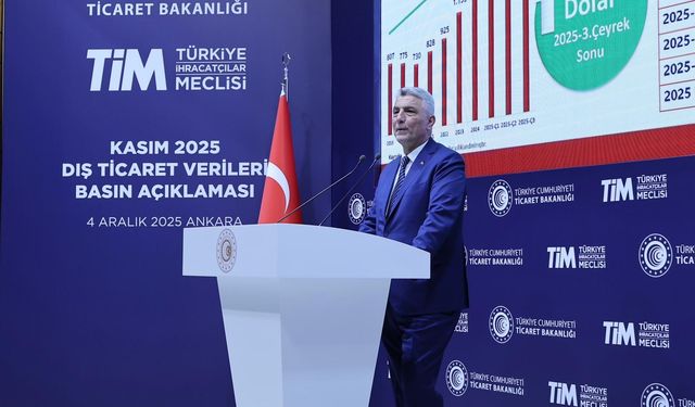 Bakan Bolat: “Kasımda ihracatımız yüzde 2,2 artışla 22,7 milyar dolara ulaştı”