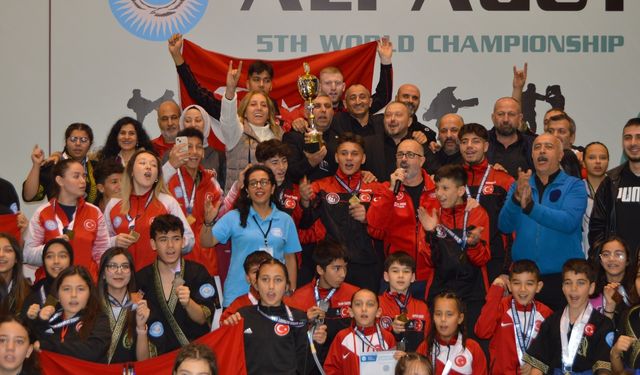 5. Dünya Alpagut Şampiyonası'nın galibi Türkiye!