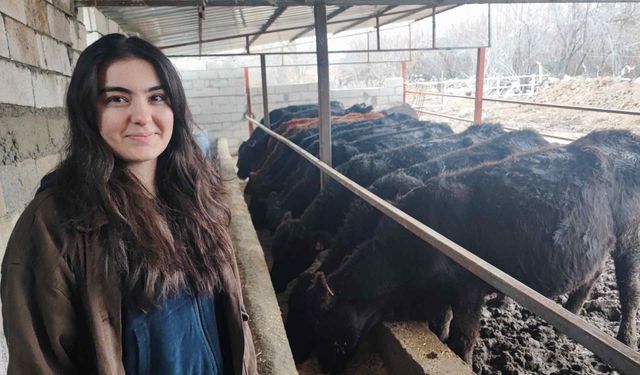 Atama beklerken hayvancılığa başladı