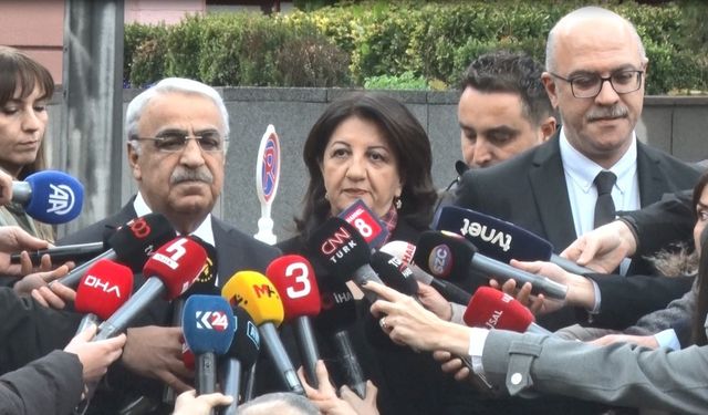 DEM Parti'den, Adalet Bakanı Tunç'a ziyaret