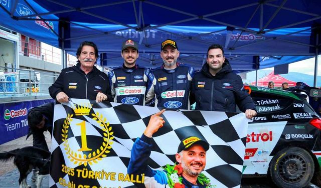 Castrol Ford Team Türkiye, 2025 Türkiye Ralli Şampiyonası’nda sınıfında birinci oldu