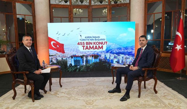 Bakan Kurum, tamamlanan asrın inşa seferberliğini Hatay’da anlattı