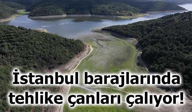 İstanbul Barajlarında Alarm: Su Seviyesi Kritik Seviyelere Geriledi