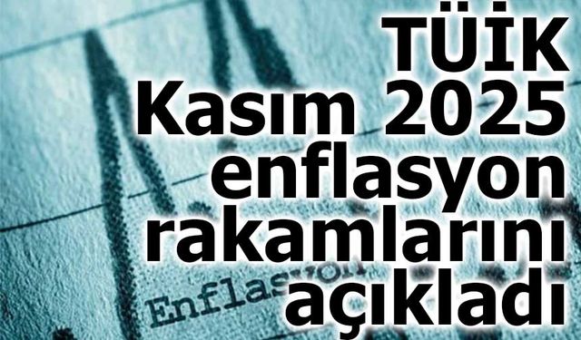 Kasım Ayı Enflasyon Rakamları Açıklandı: Yıllık Enflasyon %31,7’ye Geriledi