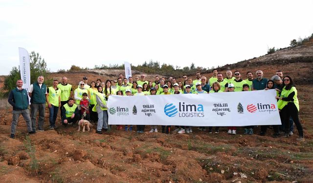 Lima logistics’ten geleceğe nefes “Lima Hatıra Ormanı”