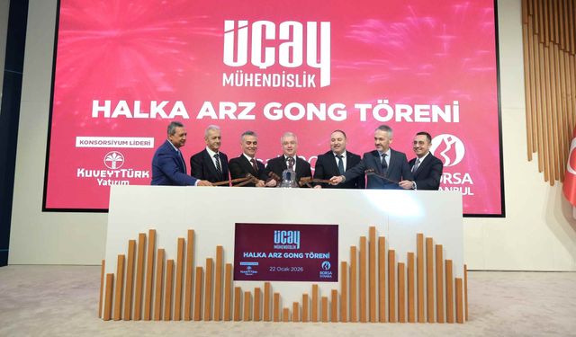 Borsa İstanbul’da gong Üçay Mühendislik için çaldı