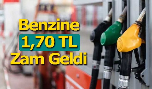 Benzine 1,70 TL Zam Geldi: 16 Ocak 2026 Güncel Akaryakıt Fiyatları