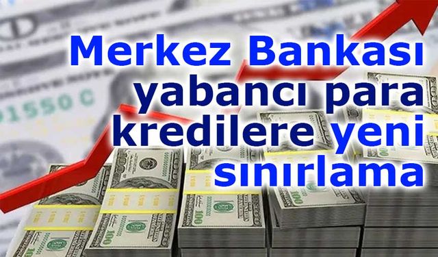 Merkez Bankası’ndan yabancı para kredilere sıkılaştırma