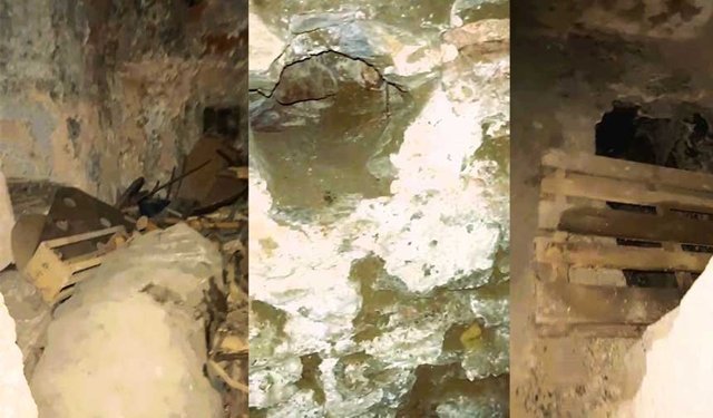 Defineciler 300 yıllık tarihi hamamı talan etti