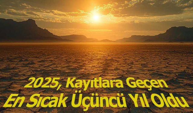 2025, Kayıtlara Geçen En Sıcak Üçüncü Yıl Oldu