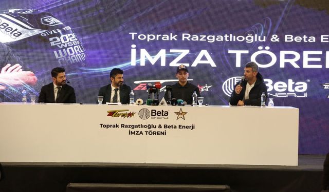 Beta Enerji ve Toprak Razgatlıoğlu arasında #GüçBirliği Anlaşması