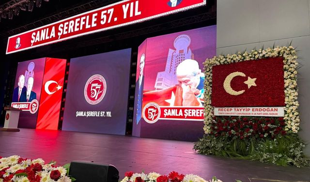 Cumhurbaşkanı Erdoğan’dan Bahçeli’ye 57 gül