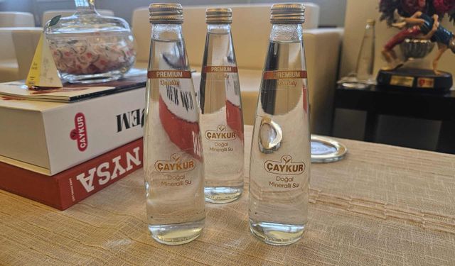 ÇAYKUR, Cam Şişe Suyla Piyasaya Girdi