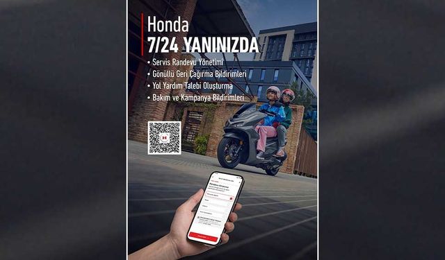 Honda Yanımda Mobil Uygulaması Motosiklet Kullanıcılarının Kullanımına Sundu