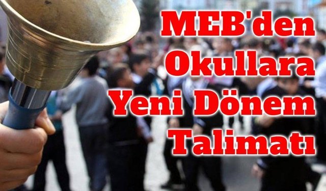 Yarın Ders Zili Farklı Çalacak: MEB’den 81 İli Kapsayan Karar