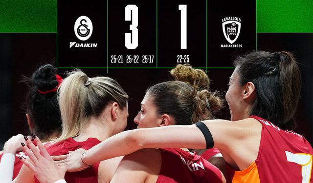 Galatasaray Daikin, CEV Kupası'nda yarı finalde