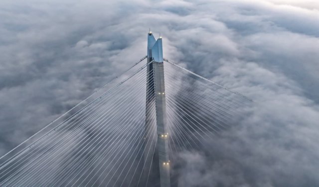 İstanbul'da sabahın ilk ışıklarıyla mest eden görüntü
