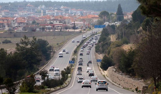 Muğla'da tatilcilerin dönüş yolculuğu başladı