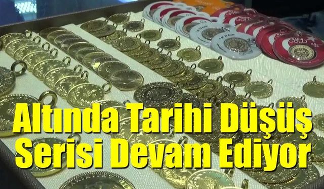 Altın fiyatlarında sert düşüş: Yüzde 3’ü aşan gerileme