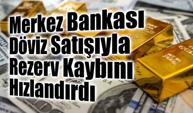 TCMB’nin Net Uluslararası Rezervleri İki Haftada 22,8 Milyar Dolar Azaldı