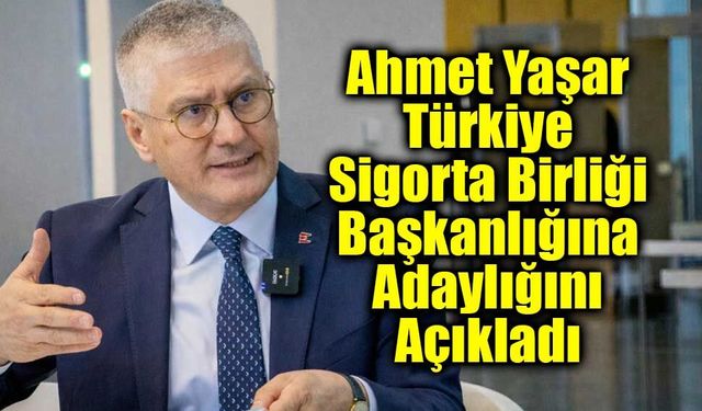 Ahmet Yaşar, TSB Başkanlığına Adaylığını Açıkladı