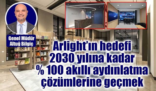 Arlight’ın hedefi 2030 yılına kadar yüzde 100 akıllı aydınlatma çözümlerine geçmek