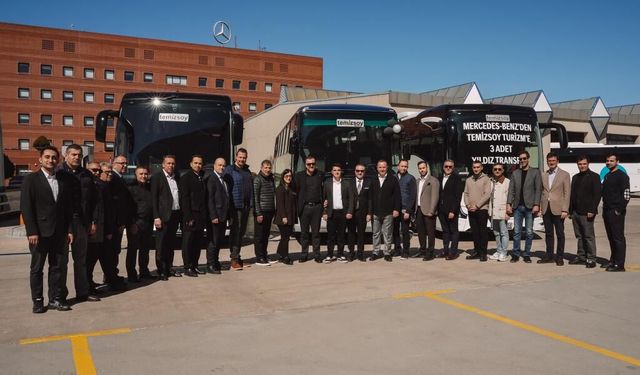 Mercedes-Benz Türk’ten Temizsoy Turizm’e 3 adet Mercedes-Benz Tourismo Otobüs Teslimatı