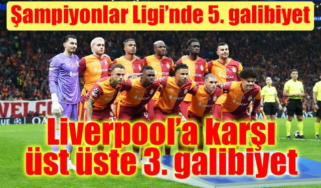 Galatasaray, Liverpool’u tek golle geçti