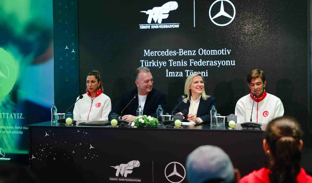 Mercedes-Benz Otomotiv, Türkiye Tenis Federasyonu’nun Ana Sponsoru Oldu