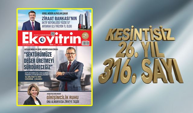 Ekovitrin Nisan 2026 Sayısı Dopdolu İçeriğiyle Okuyucularını Bekliyor!