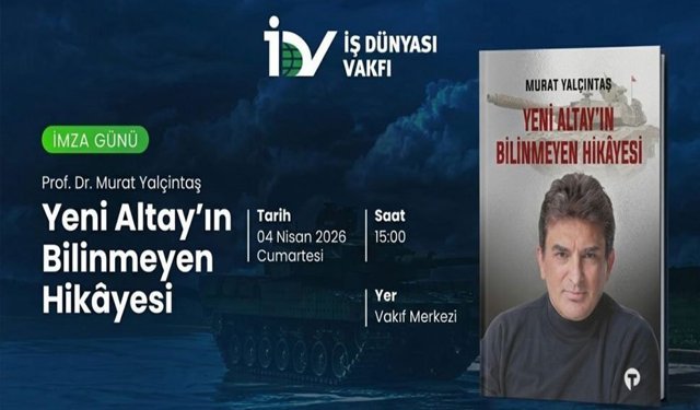 Murat Yalçıntaş Eyüpsultan’da Kitabını İmzalayacak