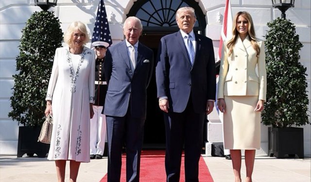 İngiltere Kralı Charles ve eşi Kraliçe Camilla ABD’de