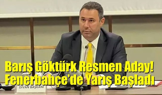 Fenerbahçe'de Başkanlık Yarışı Başladı: Barış Göktürk Adaylığını Duyurdu