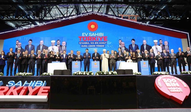 Bakan Kurum, “Ev Sahibi Türkiye” Kura Çekim Töreni’nde Konuştu