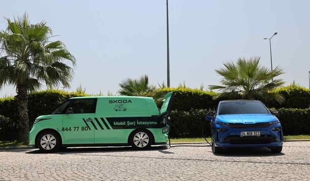 Škoda’nın Yenilikçi Mobil Şarj Hizmeti Kısa Sürede İlgi Odağı Oldu