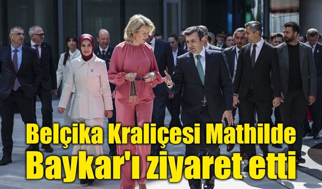 Belçika Kraliçesi Mathilde, Baykar'ı ziyaret etti