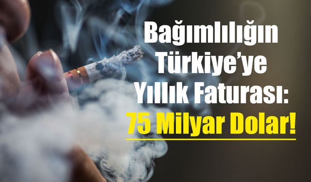 Bağımlılığın Türkiye’ye Yıllık Faturası: 75 Milyar Dolar!