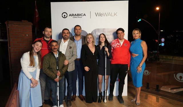Arabica Coffee House’tan 32 Görme Engelli Sporcuya WeWALK Akıllı Baston Desteği